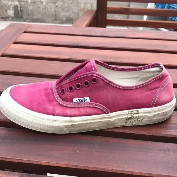 Vans Pinkish Red Sneakers - Picture 4 of 5